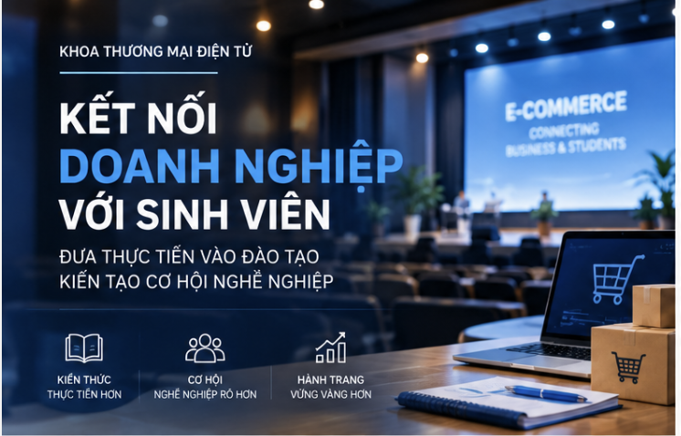 Kết nối doanh nghiệp với sinh viên 