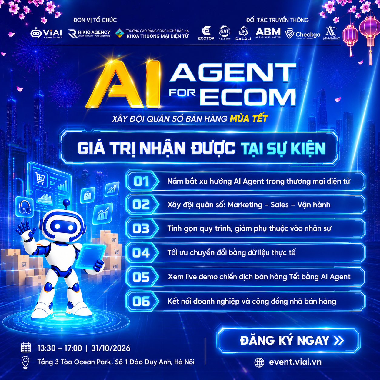 Giá trị nhận được sau sự kiện
