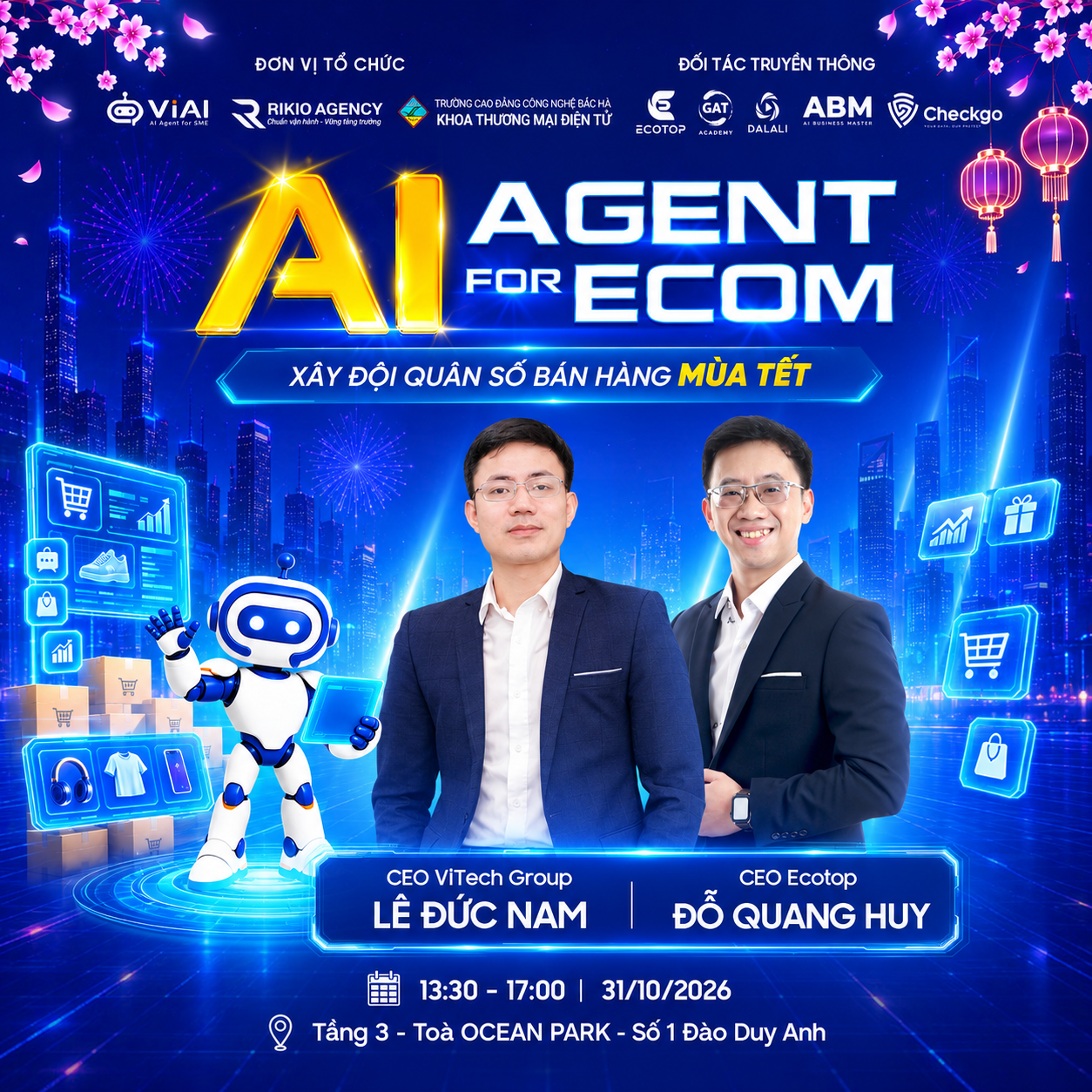 AI Agent for Ecom: Xây đội quân số bán hàng mùa Tết